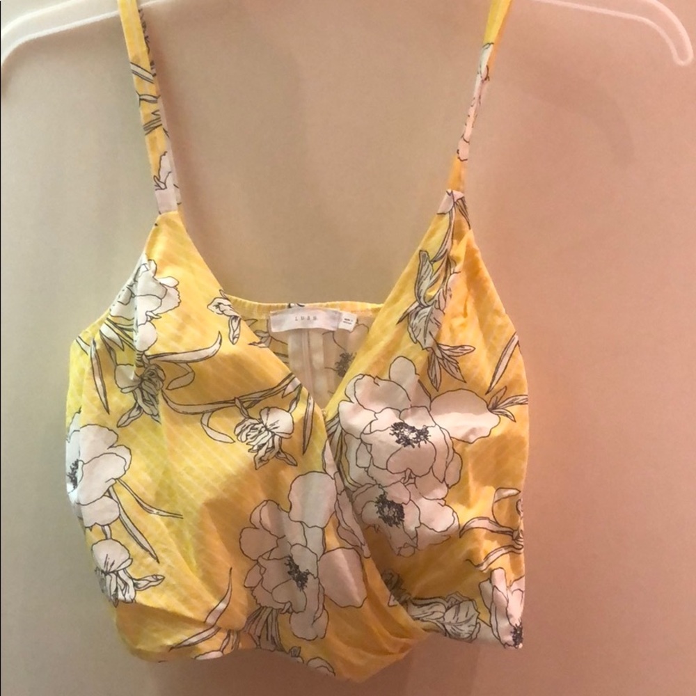 Floral crop top - Picture 1 of 4